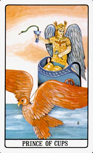 Prince of Cups — The Golden Dawn Tarot tarot card