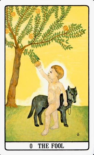 The Fool — The Golden Dawn Tarot tarot card