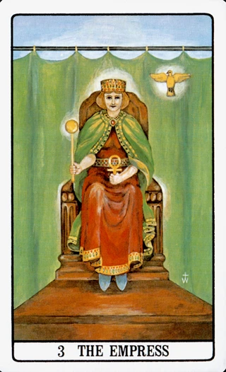 The Empress — The Golden Dawn Tarot tarot card