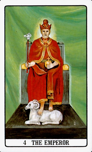The Emperor — The Golden Dawn Tarot tarot card