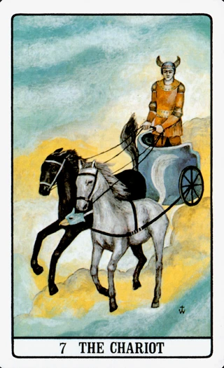 The Chariot — The Golden Dawn Tarot tarot card