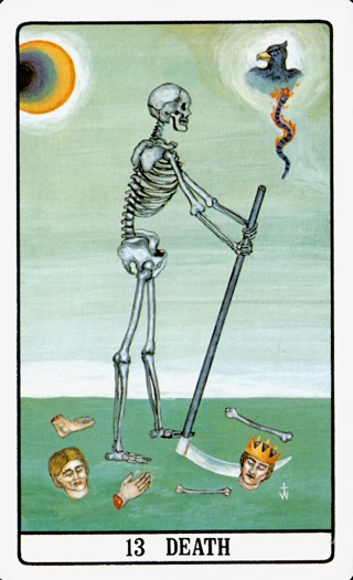 Death — The Golden Dawn Tarot tarot card