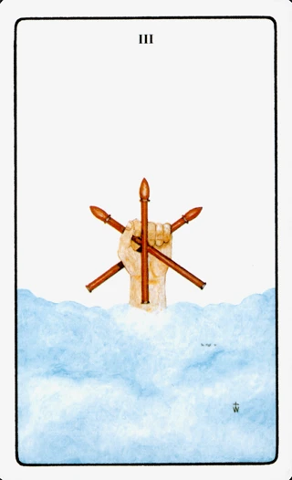 3 of Wands — The Golden Dawn Tarot tarot card