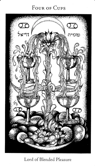 4 of Cups — Hermetic Tarot tarot card