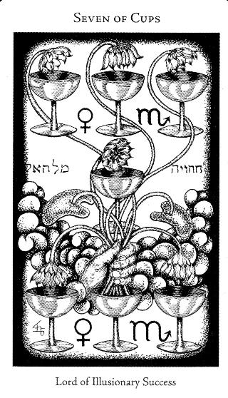 7 of Cups — Hermetic Tarot tarot card