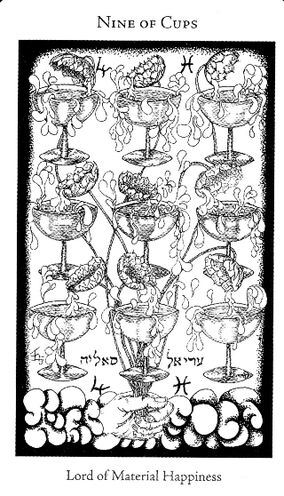 9 of Cups — Hermetic Tarot tarot card