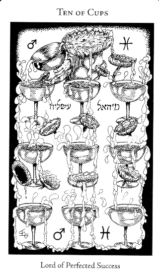 10 of Cups — Hermetic Tarot tarot card