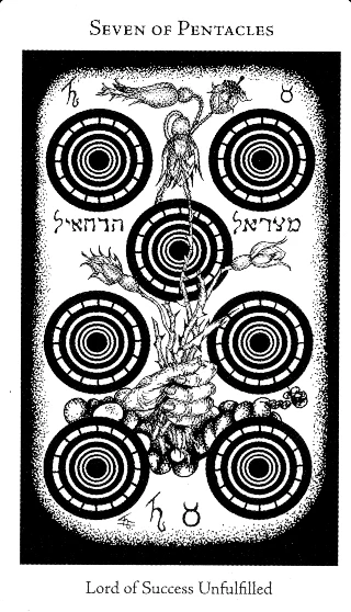 7 of Pentacles — Hermetic Tarot tarot card