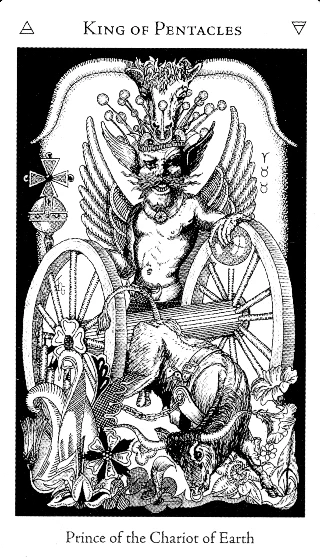 King of Pentacles — Hermetic Tarot tarot card