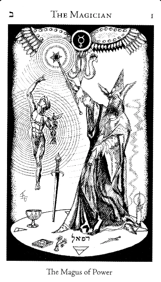 The Magician — Hermetic Tarot tarot card