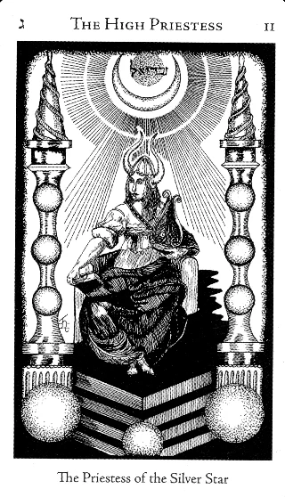The High Priestess — Hermetic Tarot tarot card