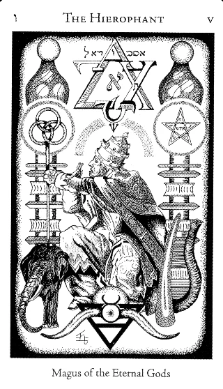 The Hierophant — Hermetic Tarot tarot card