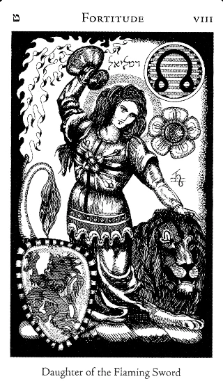 Strength — Hermetic Tarot tarot card