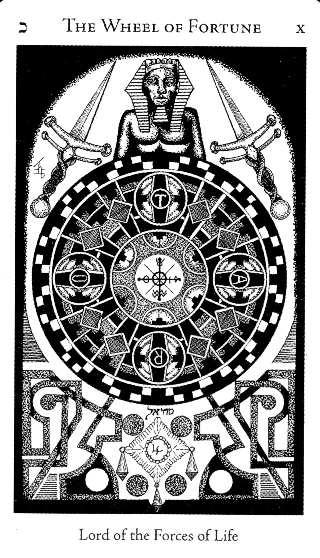 Wheel of Fortune — Hermetic Tarot tarot card