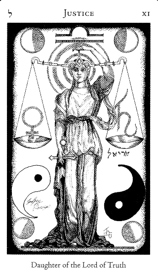Justice — Hermetic Tarot tarot card
