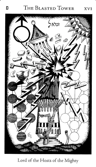 The Tower — Hermetic Tarot tarot card
