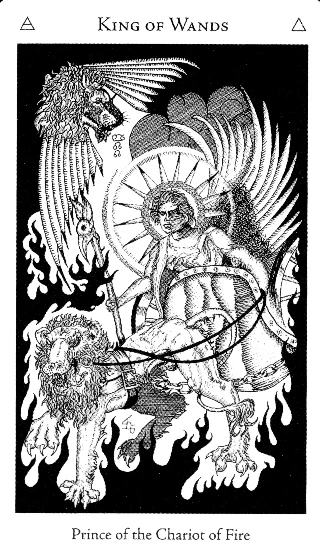 King of Wands — Hermetic Tarot tarot card