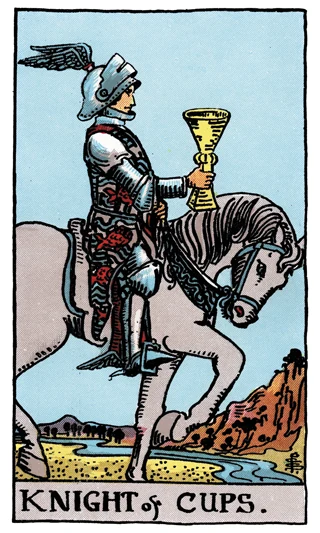 Knight of Cups — Rider-Waite-Smith (RWS) tarot card