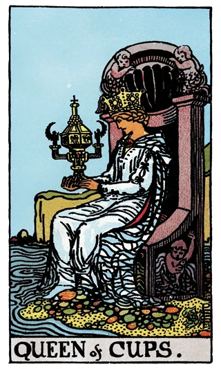 Queen of Cups — Rider-Waite-Smith (RWS) tarot card