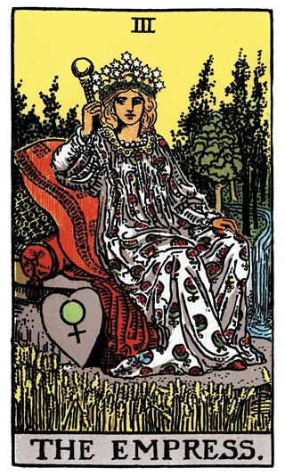 The Empress — Rider-Waite-Smith (RWS) tarot card