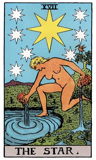The Star — Rider-Waite-Smith (RWS) tarot card
