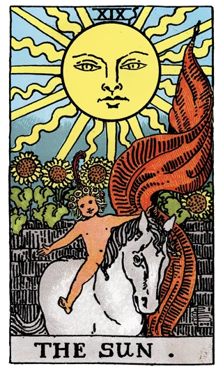 The Sun — Rider-Waite-Smith (RWS) tarot card