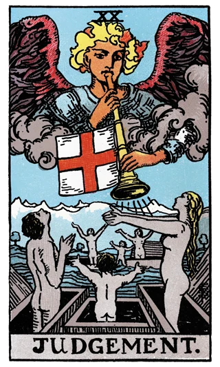 Judgement — Rider-Waite-Smith (RWS) tarot card