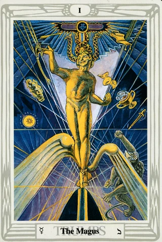 The Magus — Thoth Tarot tarot card
