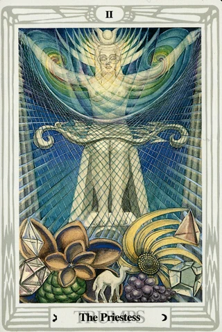 The Priestess — Thoth Tarot tarot card