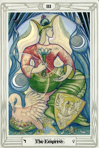 The Empress — Thoth Tarot tarot card
