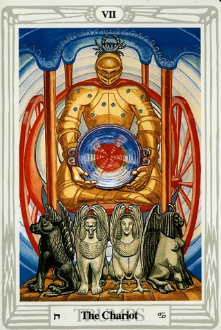 The Chariot — Thoth Tarot tarot card
