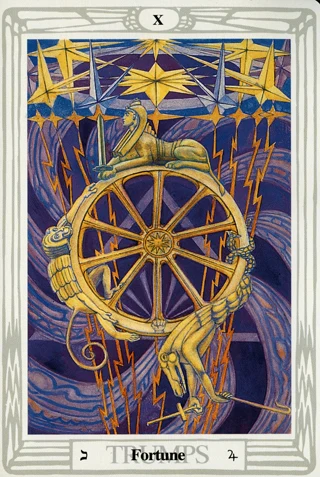 Fortune — Thoth Tarot tarot card