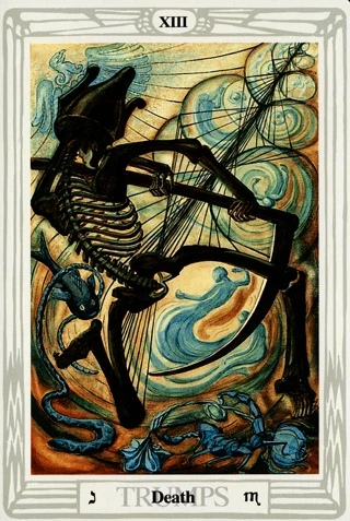 Death — Thoth Tarot tarot card