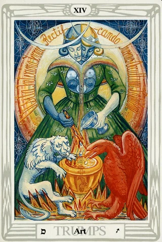 Art — Thoth Tarot tarot card