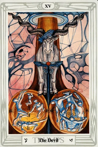 The Devil — Thoth Tarot tarot card