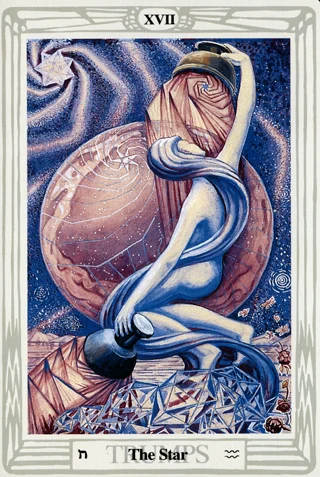 The Star — Thoth Tarot tarot card