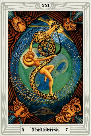 The Universe — Thoth Tarot tarot card